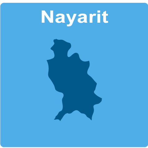 mapa nayarit
